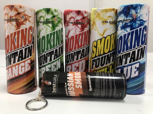 Цветной дым Smoke Fountain